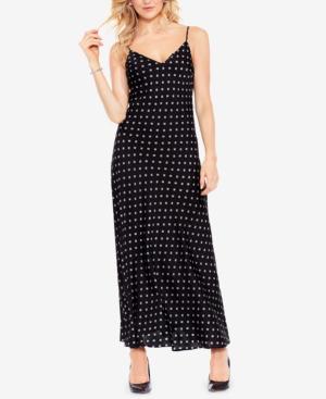 Vince Camuto Printed Maxi Slip Dress