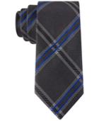 Kenneth Cole Reaction Men's Block-grid Skinny Tie