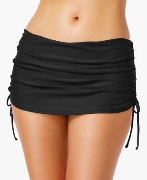 Island Escape Ruched Swim Skirt, Created For Macy's Women's Swimsuit