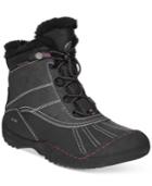 Jbu Women's Pullman Faux-fur Cold Weather Boots Women's Shoes