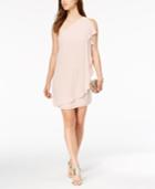 Vince Camuto One-shoulder Ruffled Dress
