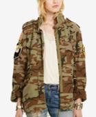 Denim & Supply Ralph Lauren Camo Patch Field Jacket