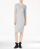 Armani Exchange Short-sleeve Pullover Midi Dress