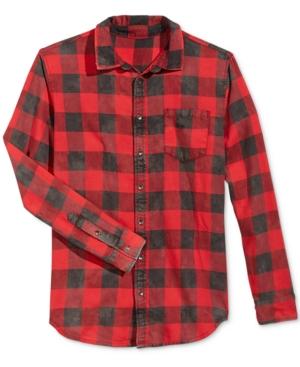 Jaywalker Men's Long-sleeve Buffalo Plaid Shirt, Only At Macy's