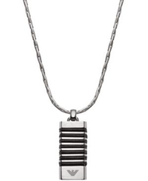 Emporio Armani Men's Stainless Steel Pendant Necklace