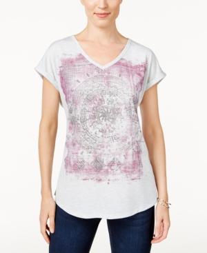Style & Co. Graphic Print T-shirt, Only At Macy's