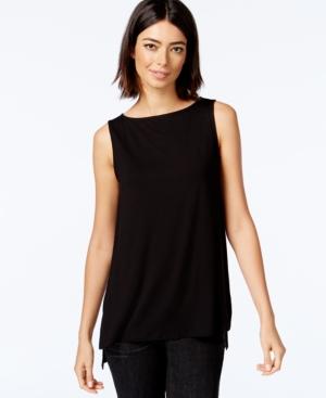 Eileen Fisher Sleeveless High-low Shell