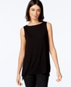 Eileen Fisher Sleeveless High-low Shell