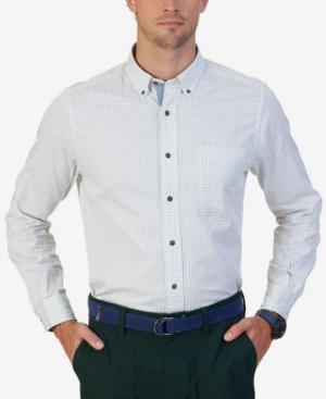 Nautica Men's Printed Twill Shirt