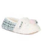 Kensie Sparkle Tweed Mouse Critter Slippers