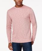 Tasso Elba Big And Tall Space-dyed Long-sleeve T-shirt, Only At Macy's