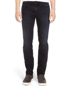Kenneth Cole Reaction Straight-leg Dark-wash Stretch-denim Jeans