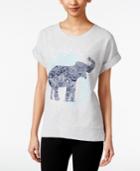 Style & Co. Elephant Graphic Sweatshirt, Only At Macy's