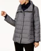 Eileen Fisher Stand-collar Puffer Coat