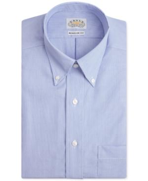 Eagle Non-iron Blue Feather Dress Shirt