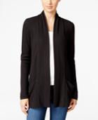 Calvin Klein Jeans Ribbed Open-front Cardigan