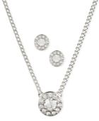 Givenchy Silver-tone Necklace And Earring