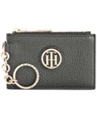 Tommy Hilfiger Lucky Charm Pebble Leather Id Coin Purse