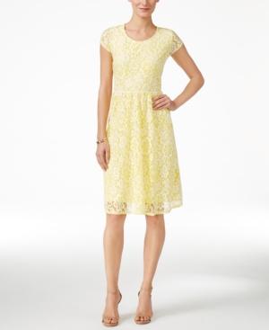 Ny Collection Lace A-line Dress