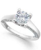 X3 Certified Diamond Engagement Ring In 18k White Gold (2 Ct. T.w.)