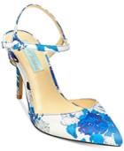 Blue By Betsey Johnson Anina Pointed Toe Evening Pumps Women's Shoes