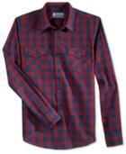 American Rag Men's Checked Long-sleeve Shirt, Created For Macy's