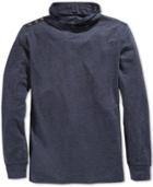 American Rag Long-sleeve Funnel-neck Shirt, Only At Macy's