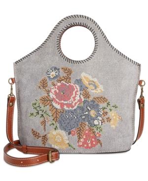 Patricia Nash Cross Stitch Moretto Shopper
