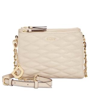 Dkny Lara Double Zip Crossbody, Created For Macy's