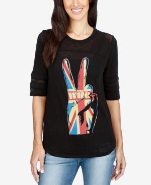 Lucky Brand Graphic Football T-shirt
