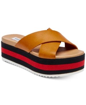 Steve Madden Women's Asher Cross-band Flatform Sandals