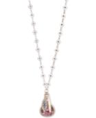Lonna & Lilly Gold-tone Crystal Evil Eye Multi-charm Pendant Necklace, 32 + 3 Extender