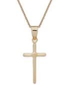 Giani Bernini Cross Pendant Necklace In 18k Gold Over Sterling Silver