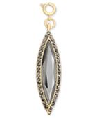 Inc International Concepts Gold-tone Navette Crystal Charm, Only At Macy's