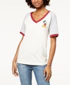 Mad Engine Juniors' Colorblocked Minnie-mouse-graphic T-shirt