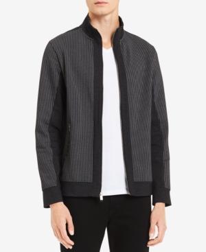 Calvin Klein Men's Colorblocked Full-zip Cardigan
