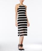 Bar Iii Printed Knit Midi Dress, Created For Macy's
