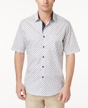 Tasso Elba Men's Paisley Shirt, Created For Macy's
