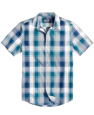 American Rag Men's Brenner Plaid Shirt, Only At Macy's
