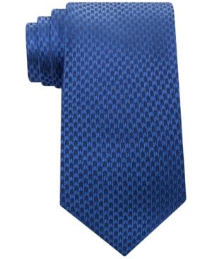 Calvin Klein Men's Modern Herringbone Solid Tie