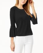 Maison Jules 3/4-bell-sleeve Top, Created For Macy's