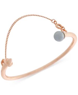 Bcbgeneration Imitation Pearl Loop Cuff Bracelet