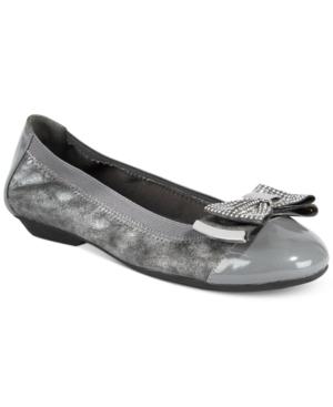 Karen Scott Roza Bow Flats, Created For Macy's Women's Shoes