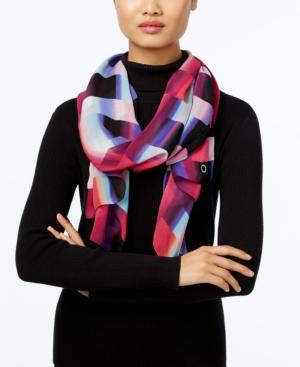Calvin Klein Color Prism Chiffon Scarf