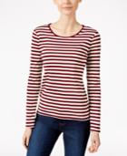 Charter Club Striped Top, Only At Macy's