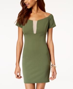 Jump Juniors' Off-the-shoulder Bodycon Dress