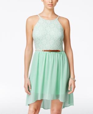 Bcx Juniors' Sleeveless High-low A-line Dress