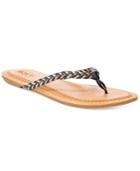 Roxy Aden Braided Flip-flops Women's Shoes