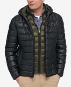 Tommy Hilfiger Men's Layered Packable Puffer Jacket