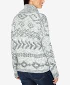 Lucky Brand Cowl-neck Fringe Sweater